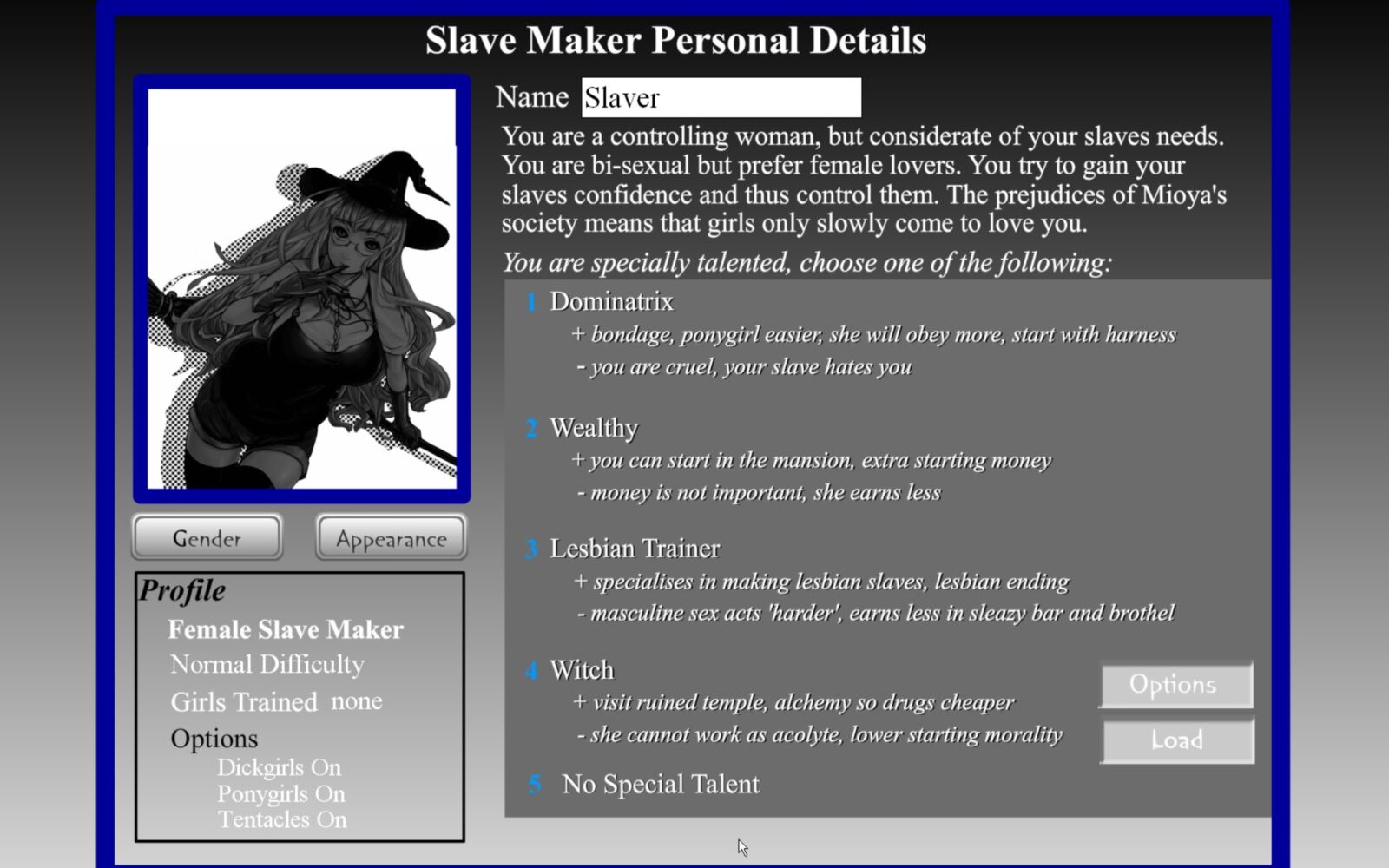 [424,8 MB] Slave Maker 2 15x8 / Slave Coach [UNCEN] [2009, SIMULATOR, FLASH] [ENG]