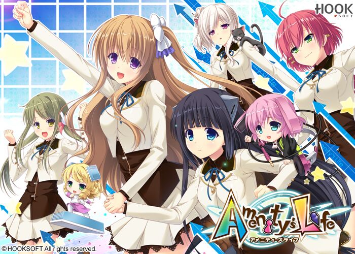 [4,6 GB] Amenity's Life (Hooksoft) [Cen] [2016, Adv, Big Tits, Schule, Komödie, SCI-Fi, All Virgin Heroines, Cosplay, Roboter / Anthropomorph, Romantik / Wahre Liebe, Harem, Bukkake, Masturbation, Oral 