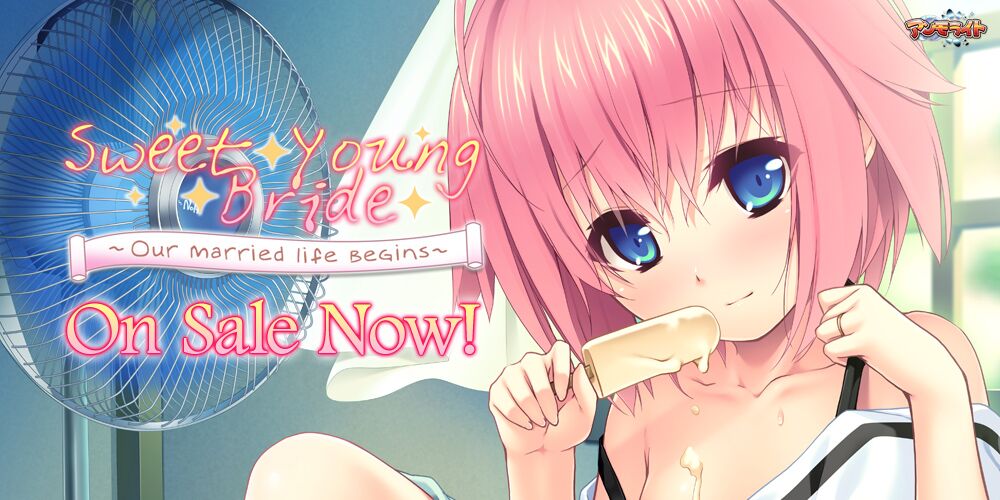 [395.1 MB] Sweet Young Bride ~ Our Married Life Begins ~ (Ammolite / Mangagamer) [Cen] [2017, Adv, DFC, Romance, Kinetic Novel, Cosplay, Kimono, Swimsuit, Pee, Virgin, Lactation, BDSM, Masturbation, Oral , Handjob, BlowJob] [ENG]