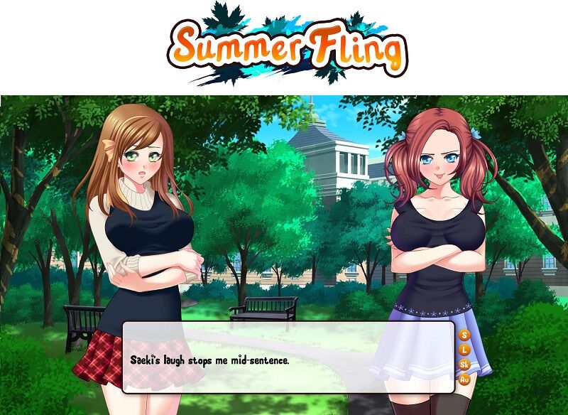 [482.4 MB] Summer Fling [1.1] [UNCEN] [2016, Adv, Oral, Students, Romance, Blowjob, Threesome, Masturbation, Cunnilingus] [ENG]