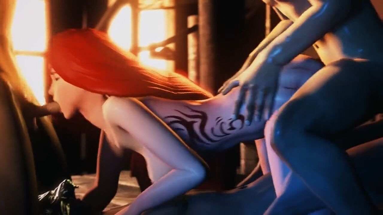 [70.7 МБ] [Fow] Katarina The General's Daughter (Studio F.W.) [2017, 3DCG, ANIMATION, RAPE, CREAMPIE, BIG TITS, BIG ASS] [ENG]