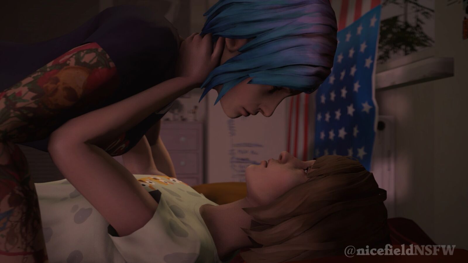 [896,6 MB] Nicefield Works / Colección de obras de Nicefield [2018-2019, 3DCG, Animación, Digitación, Lesbiana, Oral, Tijera, Arnés, Life Is Strange, Web-DL, 1080p]