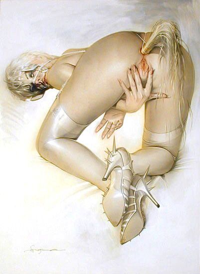 Erotic Art by Hajime Sorayama ( +18 ) (1211 работ) (эротика)