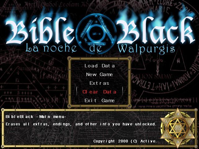 [468.1 MB] Bible Black - ザ ゲーム / ブラック バイブル [UNCEN] [2000、VN、ホラー、ドラマ、レイプ、BDSM、百合 / レズビアン] [ENG]