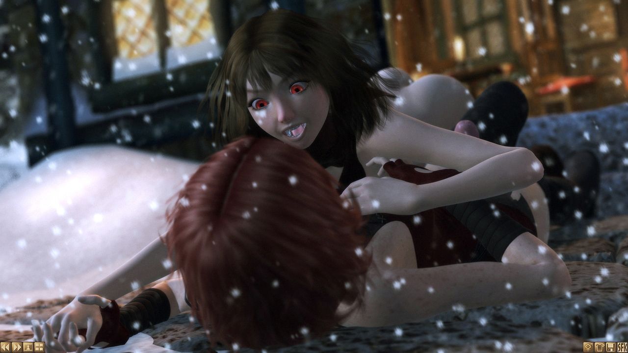 [175,4 MB] Reino de Fantasia Sexual: Inverno de Vampiros (Galaxypink) [Uncen] [2015, 3DCG, Futanari, Fantasia, Lésbicas, Vampiro] [ENG]