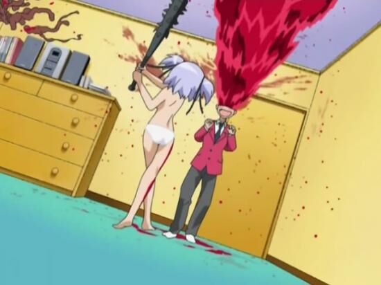 [1,25 GB] Bokusatsu Tenshi Dokuro-Chan / Bludgeoning Angel Dokuro-Chan / Slaughter Angel Dokuok-Chan (Tsutomu Mizushima, Hal Film Maker) (Folge 1-4 von 4) [ECCHI] [2005, Engel, Komödie, Fantasy, 