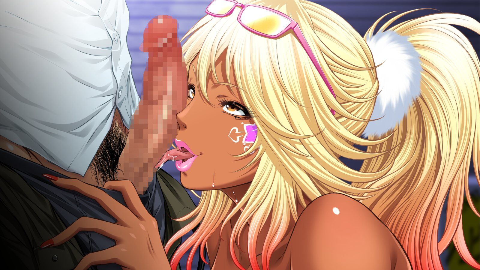 The Shemale ~伝説的ドスケベシーメール主婦と僕のおちんちんコミュニケーション (NAS Mes Cos Mos) [Cen] [2019, Adv, アナル, 巨乳, 金髪, フェラチオ, 褐色肌, グループセックス, オナニー, パイズリ, トラップ, やおい] 