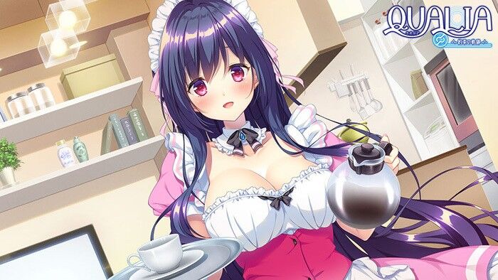 Qualia ~ Yakusoku No Kiseki ~ [1.0] (Puresis) [Cen] [2020, Adv, Boobjob, Handjob, MAID] [jap]