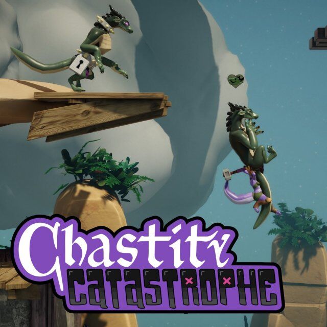 Chastity Catastrophe [v1.0] (Naelstrof, Raliv / Nomadic Developers) [UNCEN] [2021, Acción, Avance, Lucha, Desplazamiento lateral, Plataformas, 3D, Fantasía, Heroína femenina, Furnry, Chica monstruosa, Monstruos, Heterosexual, AnalBig 