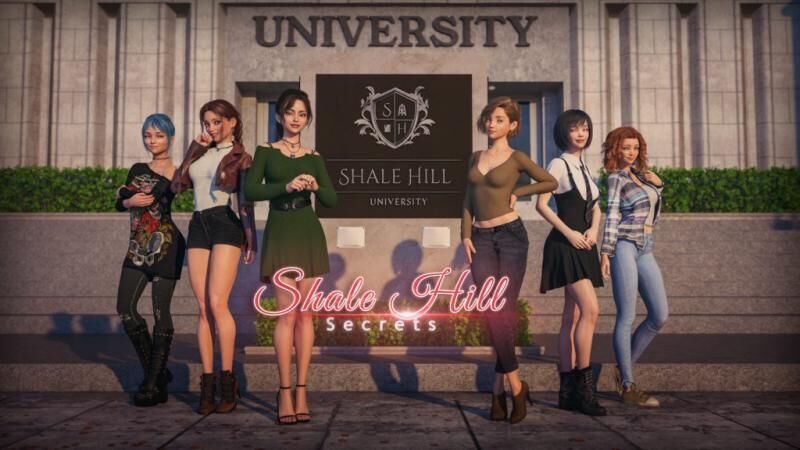 SHALE HILL Secrets [InProgress, V.0.4.8 Bugfix Rus / V.0.6.4C Episode 6 Eng] (Love-Joint) [Unken] [2021, ADV, Анимация, 3DCG, МУЖЧИНА Главный герой, Орал, POV, РОМАНТИКА, ШКОЛЬНАЯ настройка 