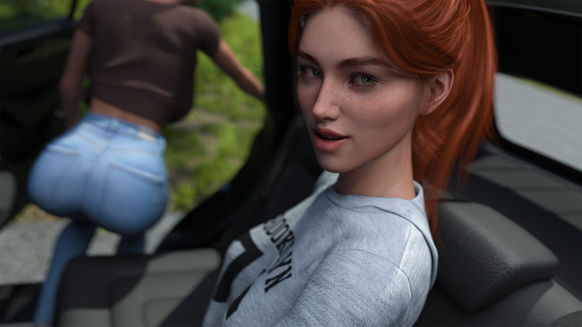 Summer Heat [Inprogress, 0.3] (Naughty Fox Games) [2022, ADV, 3DCG, PROTAGONISTE MASCULIN, PUZZLE, Humour, Cadre scolaire, Point \u0026 Click, Gros seins, Teasing, Gros CUL] [Enghan]