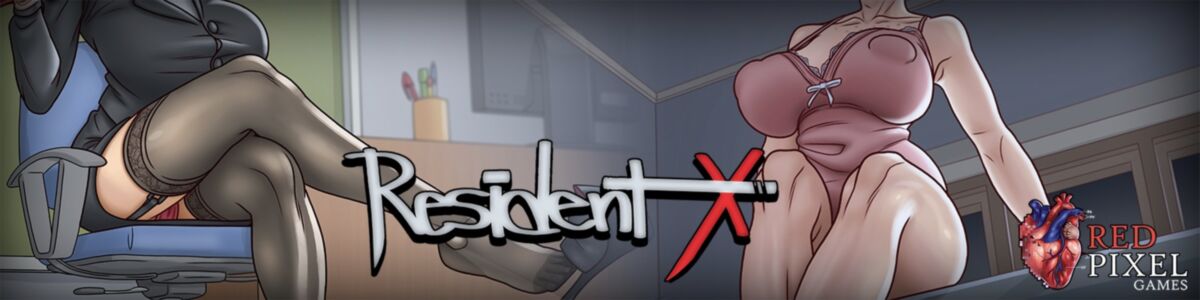 Resident X [Inprogress, 0.5.5] (The Red Pixel) [Unken] [2021, Adv, Big Ass, Big Tits, Groping, InceSt, Male Protagonist, Milf, Voyeurism] [Eng]