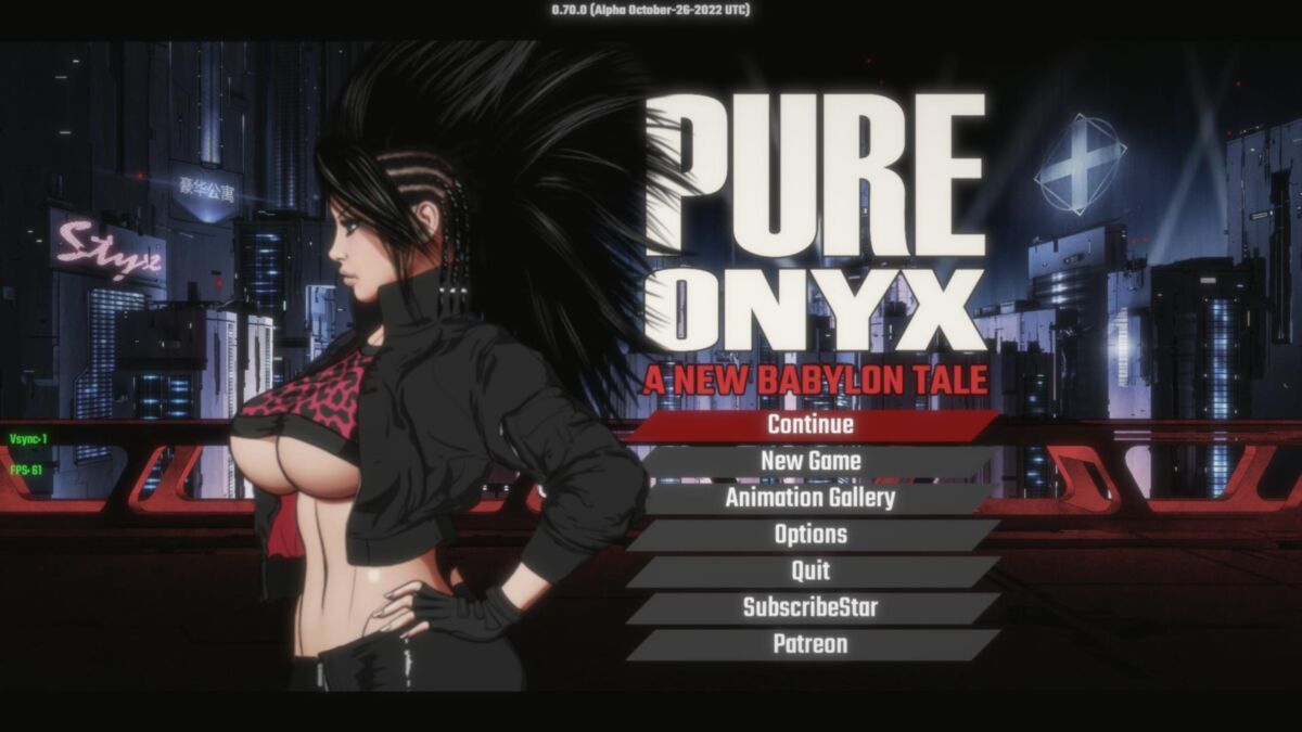 Pure ONYX [InProgress, 0.70.0] (Eromacer) [Unken] [2022, アクション, 格闘, 横スクロールアクション, 3D, SF, 女性ヒロイン, 巨乳, ノンケ, フェラ, 陵辱, フェラチオ屈辱, レイプ, フタナリ