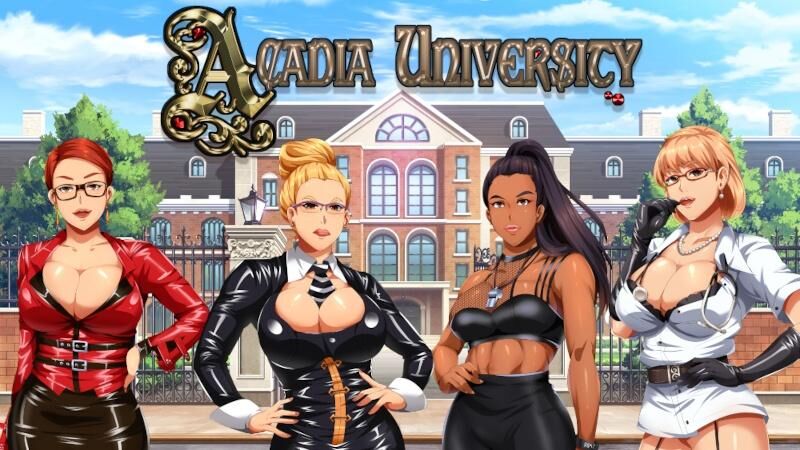 アカディア大学 [1.0] (GamMabreak) [unken] [2021, Adv, アニメーション, Bigtits, Assjob, Spanking, Femdom, BDSM, School, Vaginal] [Rus Eng]