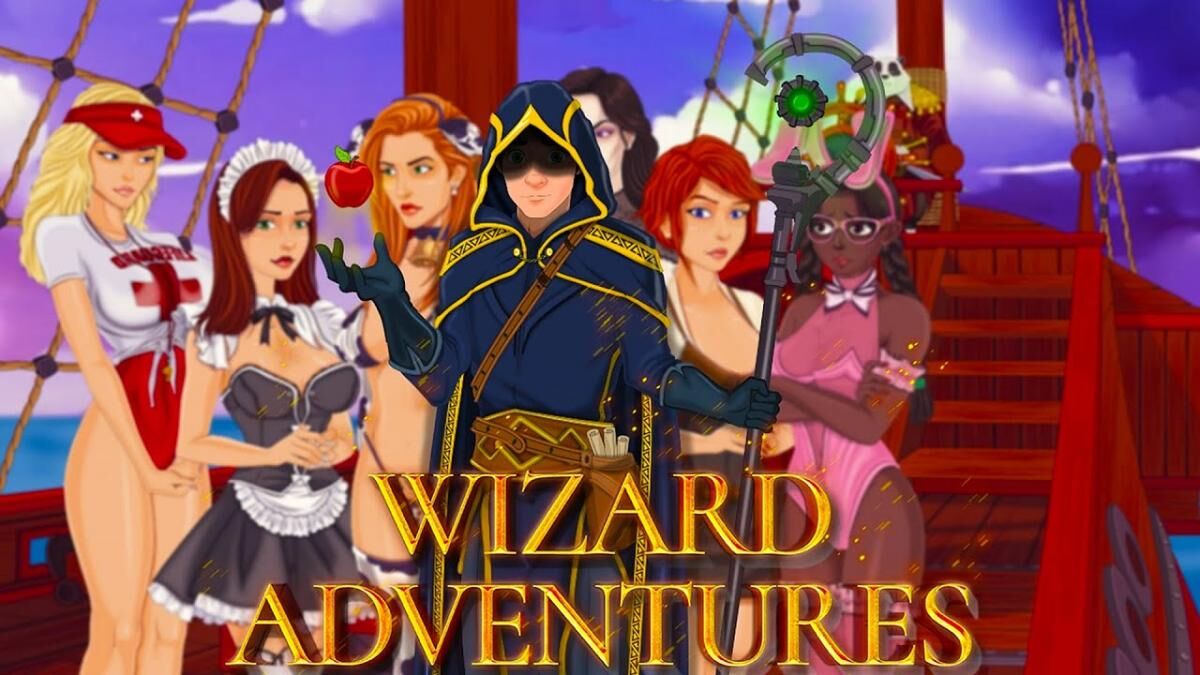 Wizards Adventures [Inprogress, 0.1.31] (Almirante Panda) [unken] [2018, Adv, Animação, Harém, Peludo, Ana Play, Assjob, Titsjob, Herói Masculino, Masturbação, Ren'Py] [Rus Engg]