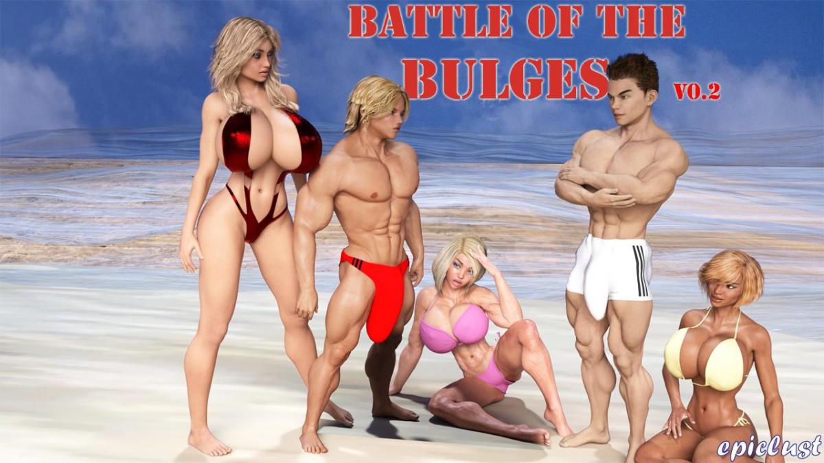 Battle of the Bulges [1.0] (Epiclust) [unkeen] [2019, Adv, 3DCG, Huge Tits, Massive Cock, Broad Muscles, InceSt, Handjob, Titjob, Vaginal Sex, Voyeurism, Dirty Talk, Footjob, Aral Sex] Anglais]