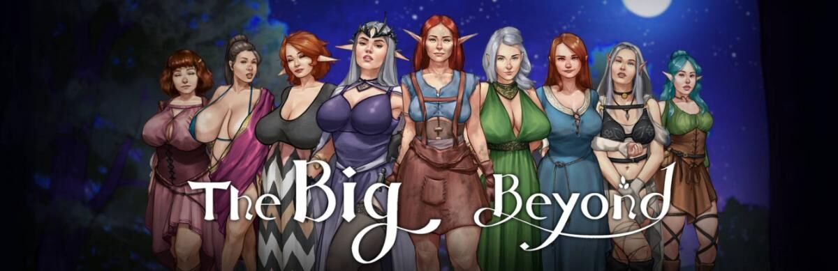 The Big Beyond [Inprogress, 0.07] (TJOP) [Unken] [2022, Adv, Male Hero, RPG, Big Tits, MILF, Masturbation, Ana-Play, Oral, Titsjob, Creampie, InceSt, Vaginal, Sandbox, MontensPy] [ 