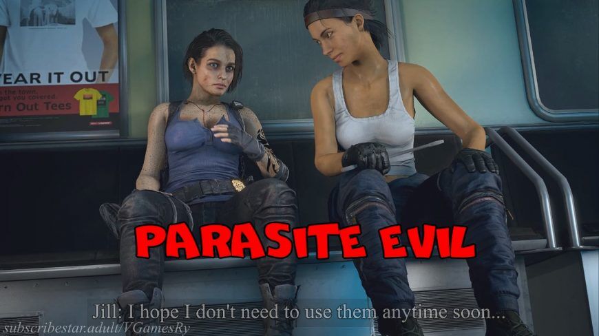 Parasite Evil [2023, Animé, 3DCG, Sexe anal, Sexe oral, Sexe vaginal, Parodie, Hardcore, Monstre, Trio, HDRip 1080p]