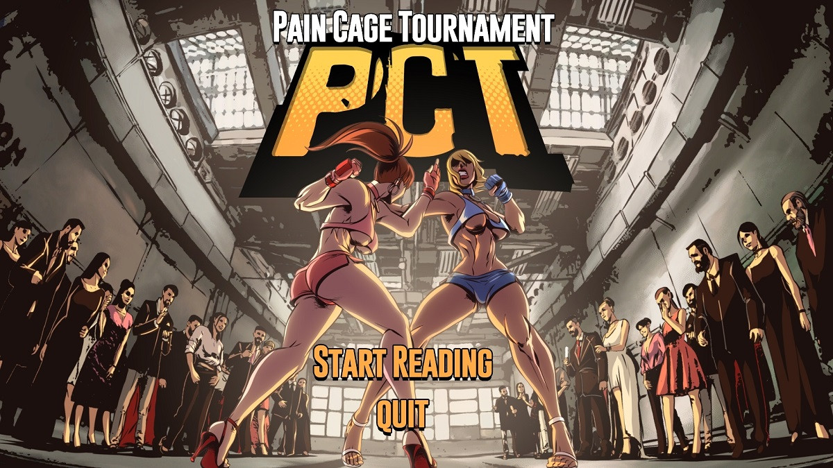 Pain Cage Tournament [Final] (Mastermind Games) [Unken] [2023, ADV, Comix/Doujinshi, Anal, BDSM, BIG ASS, ExHIBITIONISM, FEMALE Protagonist, Group, Humiliation, Les. 