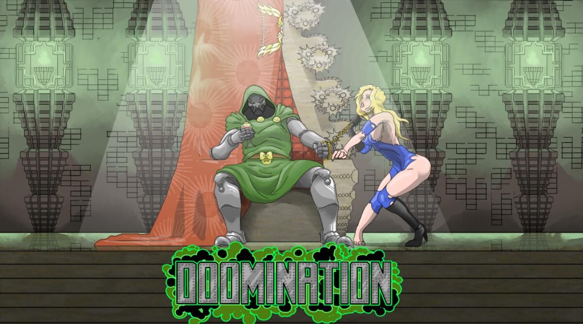 DOOMINATION [0.7] (Hardcorn) [unken] [2022, ADV, Animation, Corruption, Handjob, Oral, Slavey, Voyeur, Assjob, Mind Control, Prostition, Parody, Ren'py] [Eng]