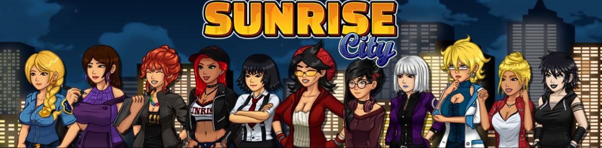 Sunrise City [Inprogress, 0.8.1] (Sunrise Team) [Unken] [2020, Adv, Male Hero, Milf, Romance, Lesbians, Unity] [Eng]